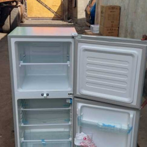 132 DOUBLE DOOR REFIGERATOR - GREY